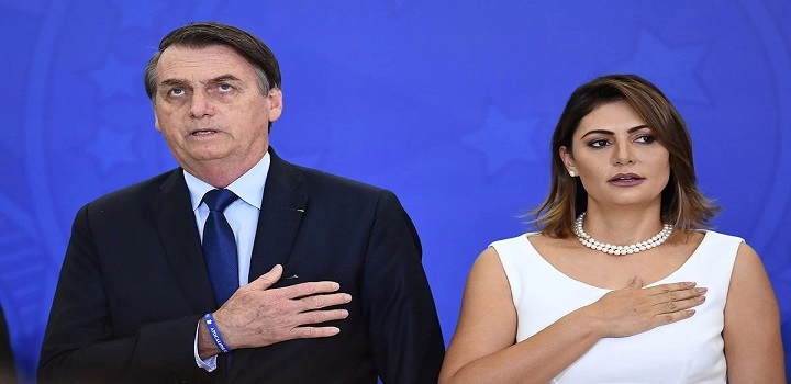 agressão de bolsonaro a michelle