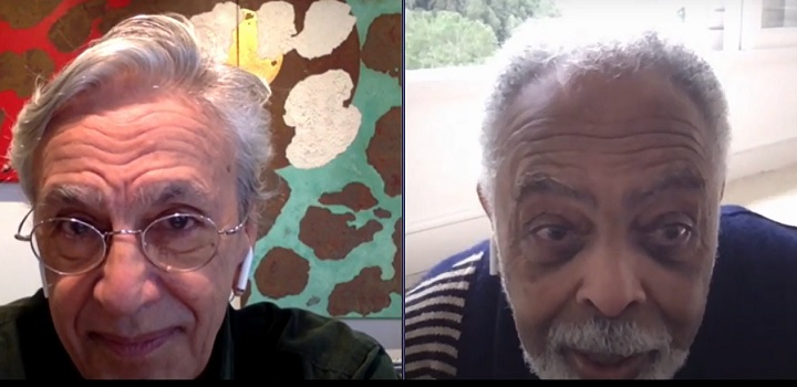 Caetano e Gil choram juntos