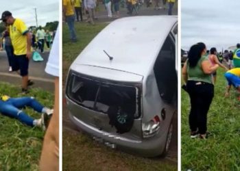 Atropelamento de bolsonaristas
