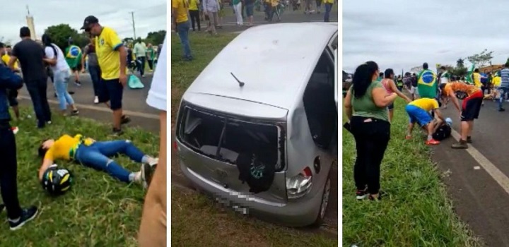 Atropelamento de bolsonaristas