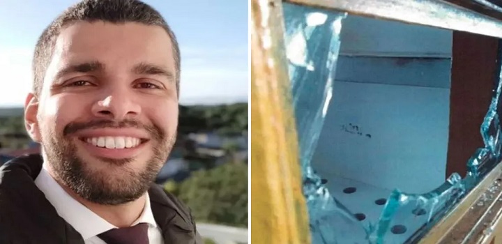 procurador preso quebra cela de presídio