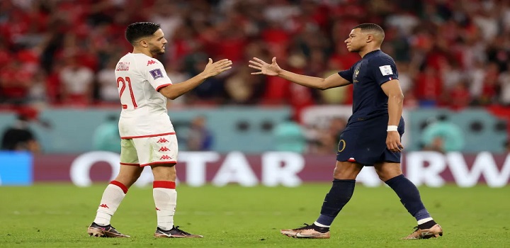 derrota da frança para a tunisia