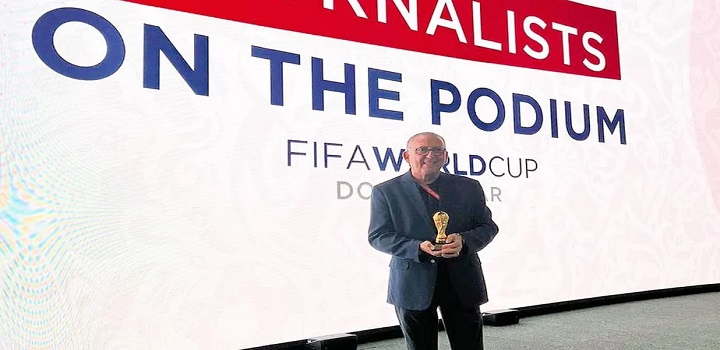 Prêmio da Fifa para Galvão Bueno