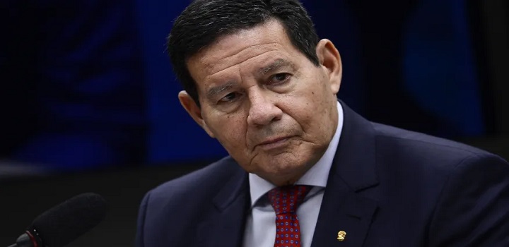 Hamilton Mourão fala sobre eleições
