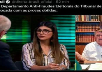 Mia Khalifa faz piada com fake news sobre o brasil