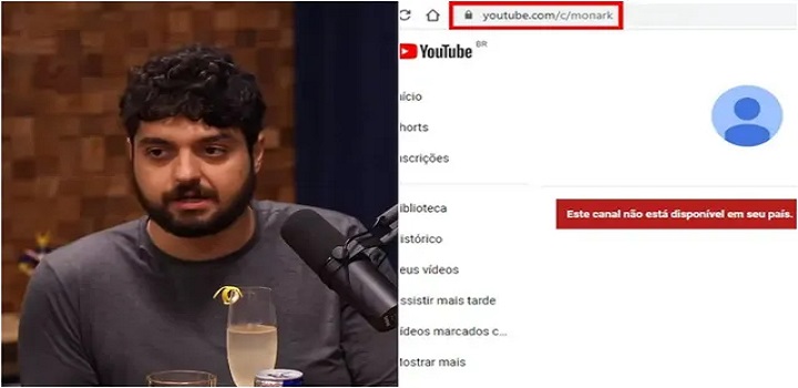 Youtube suspende canal de Monark