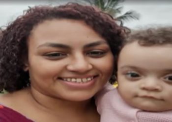 mulher mata filha em belofrd roxo