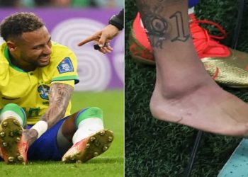 lesão de neymar