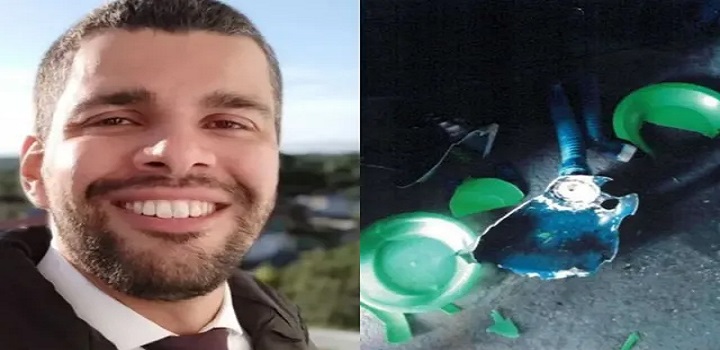 O procurador Demétrius Oliveira Macedo, de 34 anos, preso por agredir a chefe, Gabriela Samadello Monteiro de Barros, de 39, na Prefeitura de Registro (SP), quebrou a pia e o prato de alimentação dentro da cela de isolamento, na Penitenciária de Tremembé, no interior de SP.