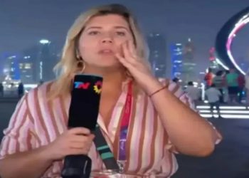 reporter furtada no qatar