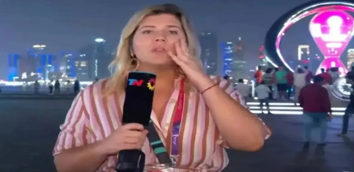 reporter furtada no qatar