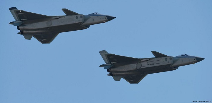 China e Taiwan, ataque aereo chinês
