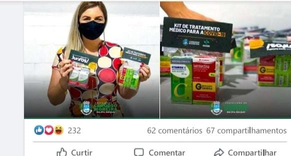 Cardoso Moreira-RJ: Prefeitura comprou kit covi-19 para distribuir no SUS