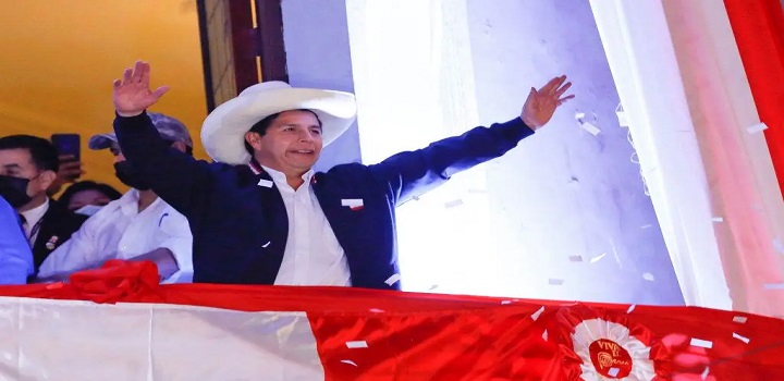 Presidente do Peru Pedro Castillo