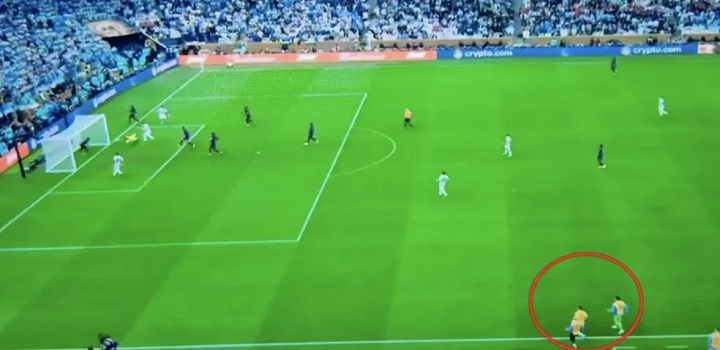 TERCEIRO GOL DA ARGENTINA