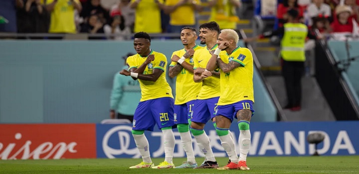 brasil x corácia escalaçao