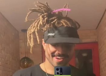 Caio Castro posta foto de dread locks