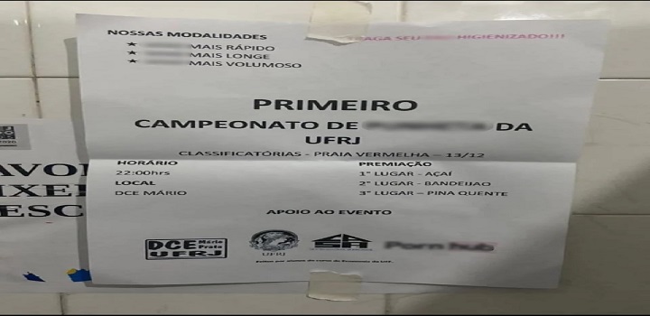 Campeonato masturbacao UFRJ