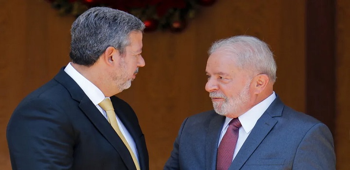 Lula e Arthur Lira