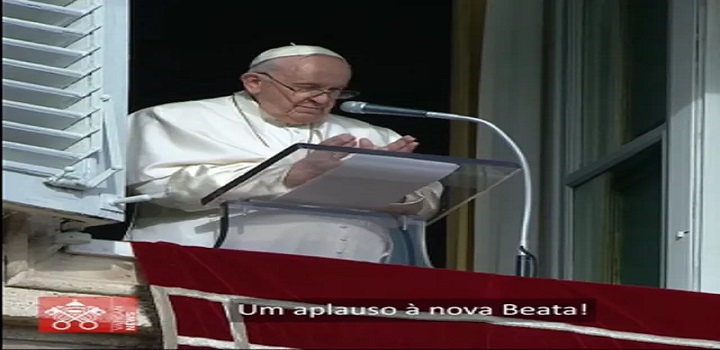 Papa FRANCISCO E ISABEL CRISTINA, NOVA BEATA BRASILEIRA