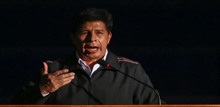 Pedro Castillo, ex-presidente do Peru
(Artur Widak/NurPhoto via Getty Images)