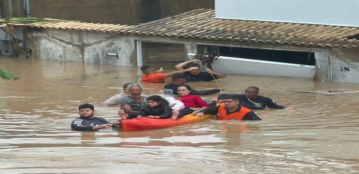 enchente em carapebus