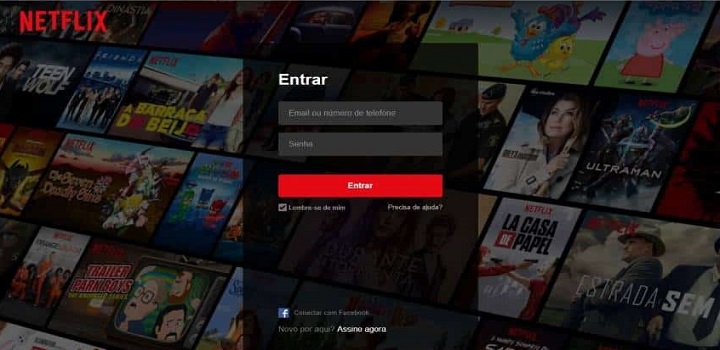 Senha netflix