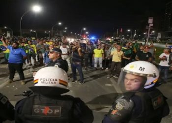 Protesto de Bolsonaristas em bRASILIA