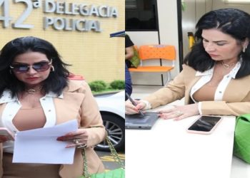 Solange Gomes queixa contra Monique Evans