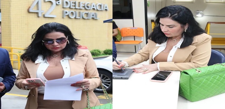 Solange Gomes queixa contra Monique Evans