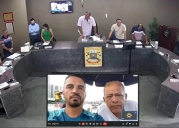 Vereadores na praia
