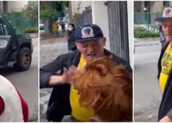 Bolsonaristas descontrolados agridem mulheres no centro de São Paulo; PM não faz nada
