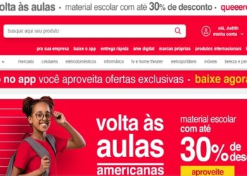 Compras nas Lojas Americanas