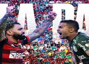 Flamengo x Palmeiras , final da supercopa