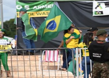 Bolsonaristas na posse de Lula