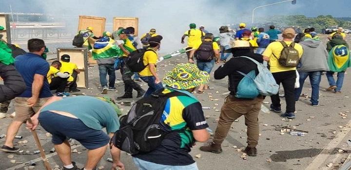 Vandalismo em Brasilia, foragidos na argentina