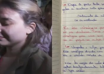 policia apreende caderno de estudante da usp