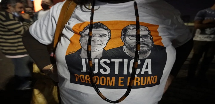 Dom Phillips e Bruno: assassinato