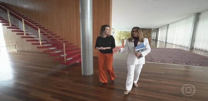 Estragos no Palacio do Planalto
