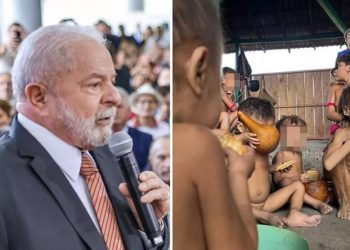 Lula visita terras yanomami