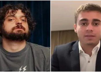 Twitter de Monark e Nikolas Ferreira