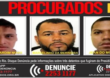 fuga de presos no RJ