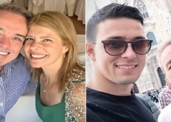 Gugu Liberato e esposa