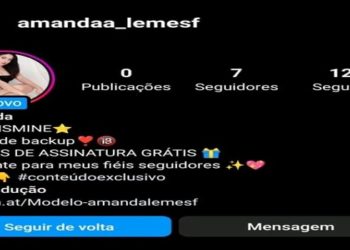 golpe de perfil falso conteúdo adulto instagram