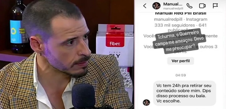 ameaça contra atriz livia la gatto