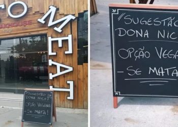 santos, churrascaria, veganos
