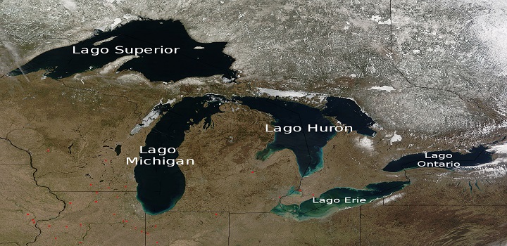 ESPAÇO AÉREO EUA LAGO MICHIGAN