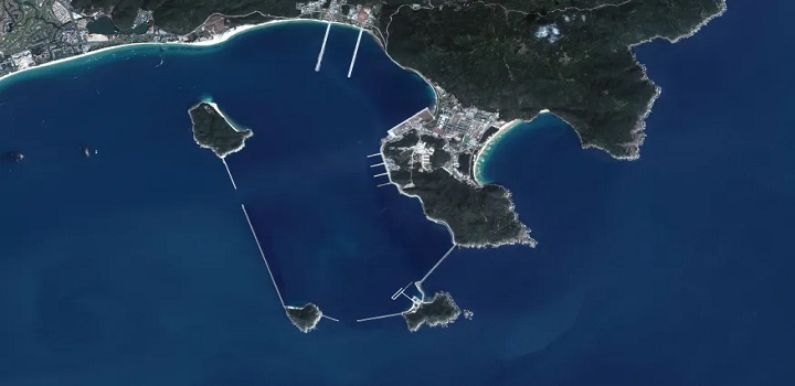 Hainan, a província mais ao sul da China, também é uma ilha estrategicamente importante.