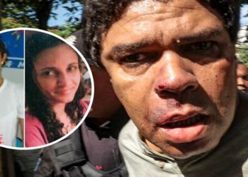 Alexander da Silva foi preso (17) por matar a esposa, a filha de 12 anos e um bebê de 11 meses