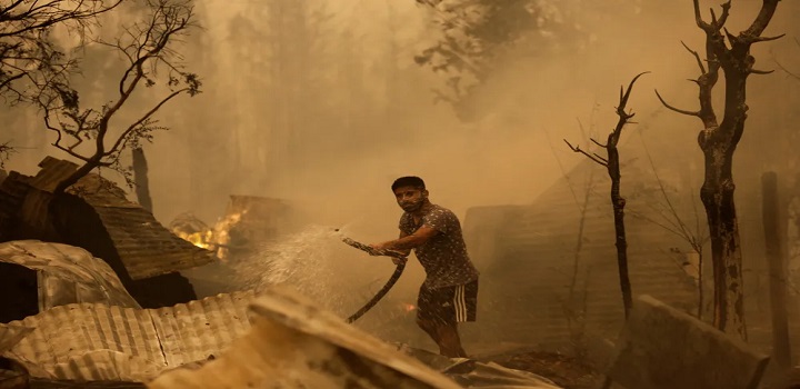 incendios no chile